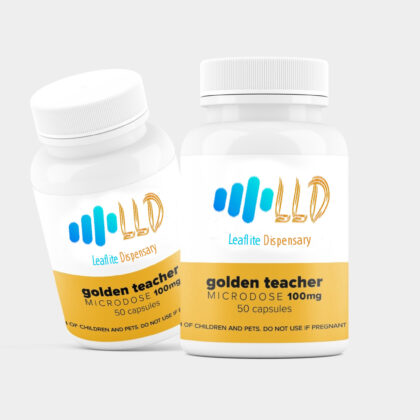 Golden Teacher Microdose Capsules 100mg